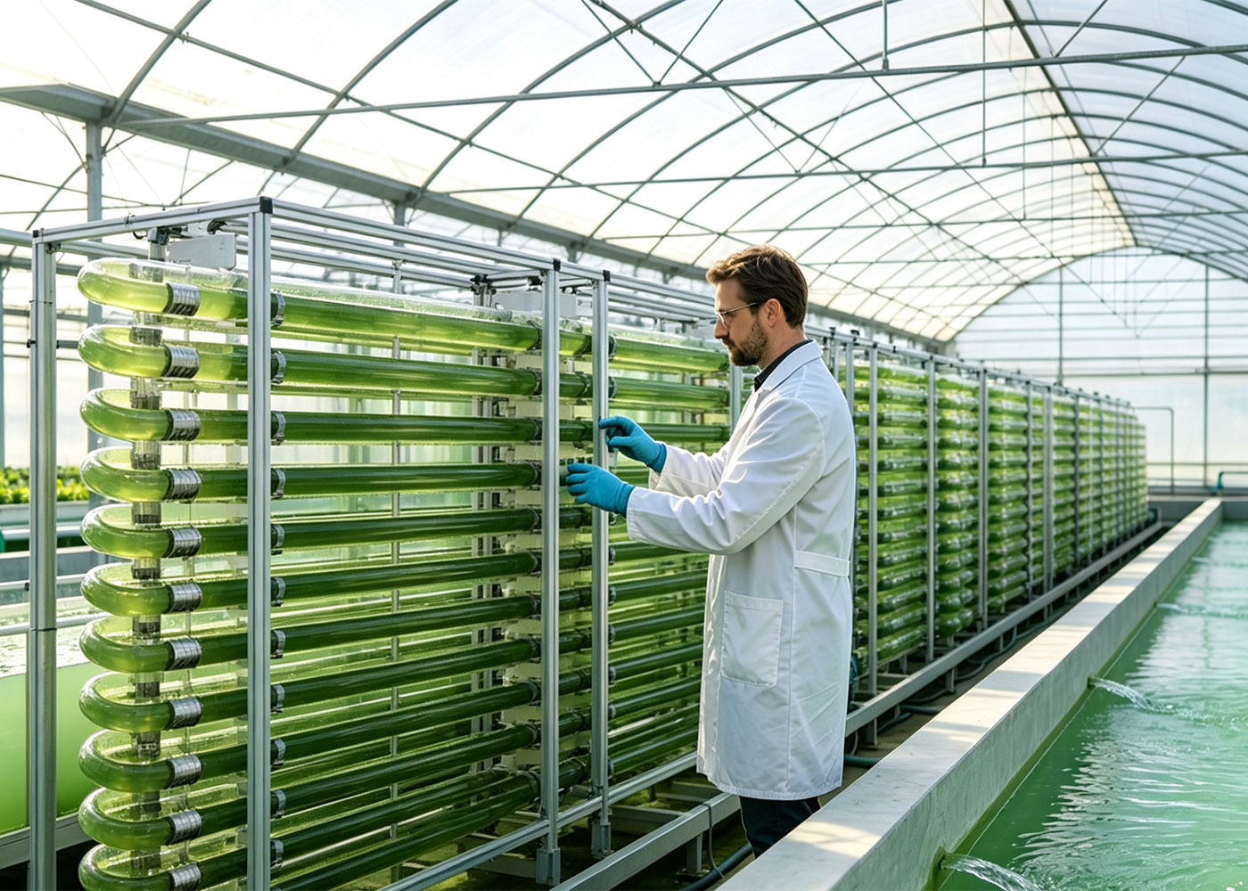 藻类管式光生物反应器